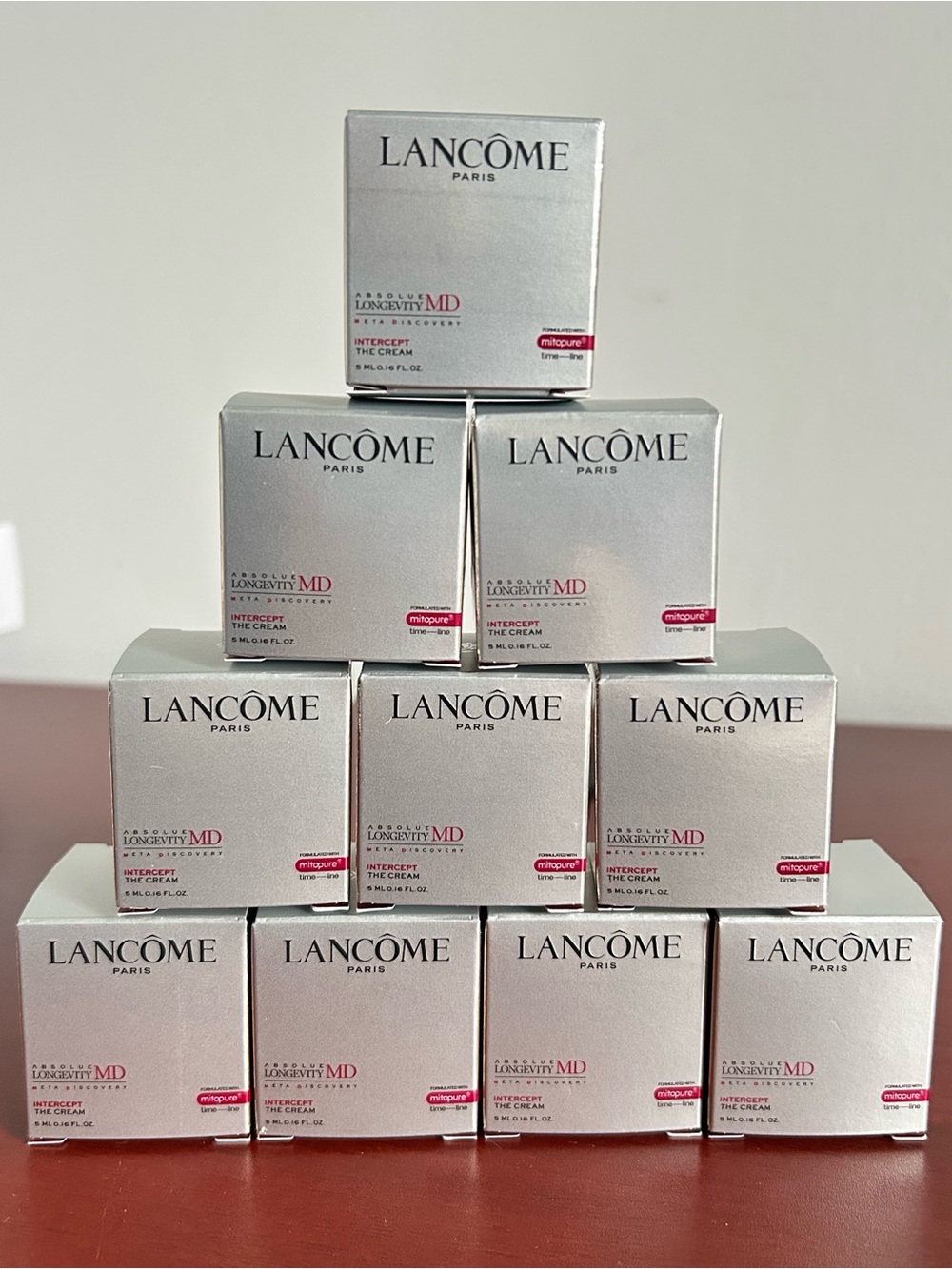5mlx10 Lancôme Absolue Longevity MD Intercept Proactive Face Cream
